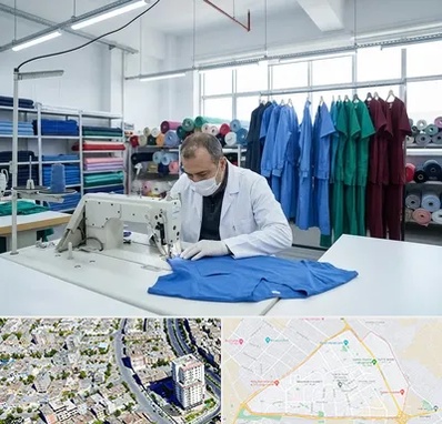 تولیدی روپوش و اسکراب پزشکی در قاسم آباد مشهد 