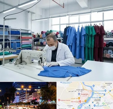 تولیدی روپوش و اسکراب پزشکی در کیانپارس اهواز