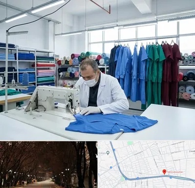 تولیدی روپوش و اسکراب پزشکی در ابوریحان تبریز 