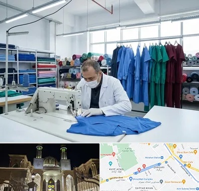 تولیدی روپوش و اسکراب پزشکی در زرگری شیراز