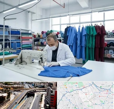 تولیدی روپوش و اسکراب پزشکی در ستارخان شیراز