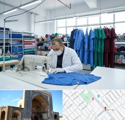 تولیدی روپوش و اسکراب پزشکی در مصلی مشهد