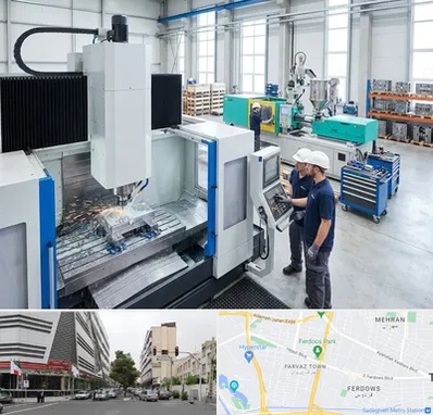 قالب سازی در بلوار فردوس