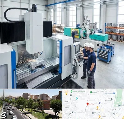 قالب سازی در شهرک آزمایش 