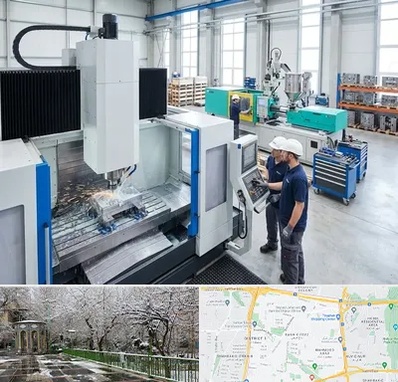 قالب سازی در باغ فیض