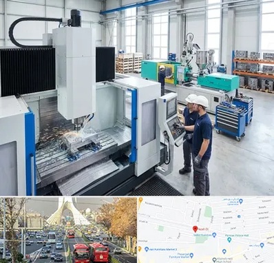 قالب سازی در خیابان آزادی 