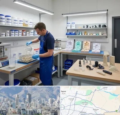 قالب سازی سیلیکونی در شمال شرق تهران