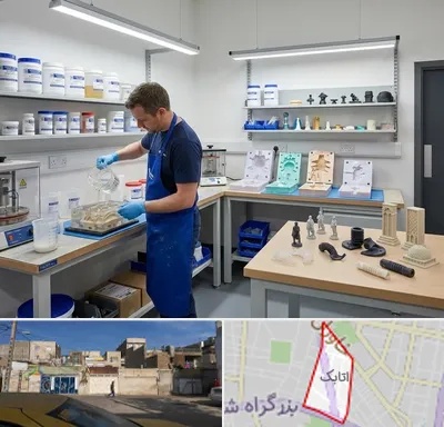 قالب سازی سیلیکونی در اتابک