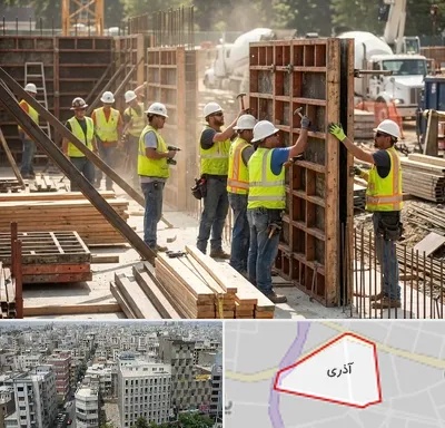 قالب سازی بتن در آذری