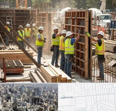 قالب سازی بتن در جیحون 