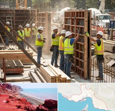قالب سازی بتن در هرمزگان