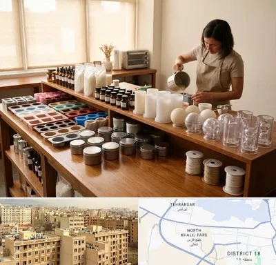 قالب شمع سازی در جنوب غرب تهران