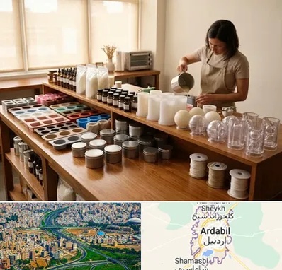 قالب شمع سازی در اردبیل