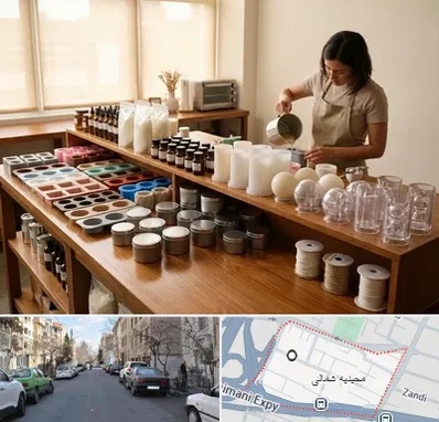 قالب شمع سازی در مجیدیه شمالی