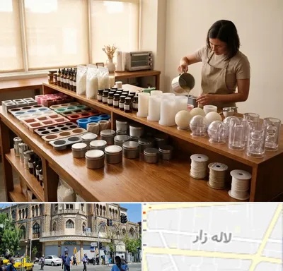 قالب شمع سازی در لاله زار