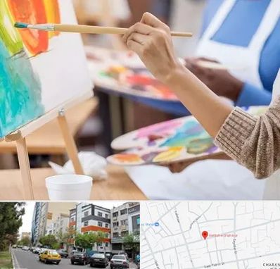 آموزشگاه هنر های تجسمی در هفده شهریور تبریز