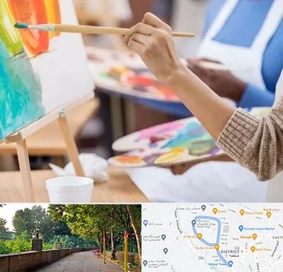 آموزشگاه هنر های تجسمی در بلوار گیلان رشت