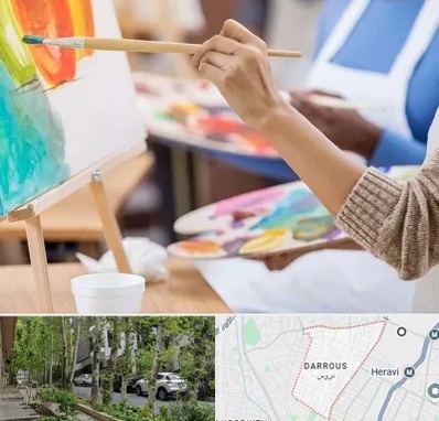 آموزشگاه هنر های تجسمی در دروس