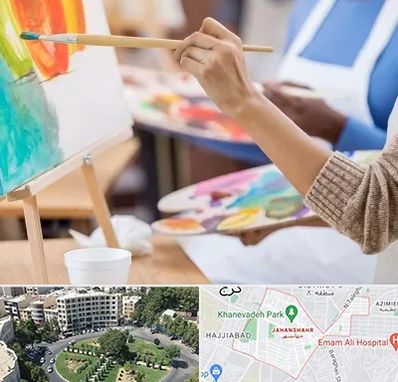 آموزشگاه هنر های تجسمی در جهانشهر کرج