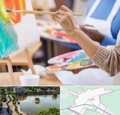 آموزشگاه هنر های تجسمی در لنگرود