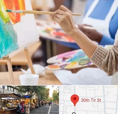 آموزشگاه هنر های تجسمی در سی تیر