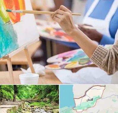 آموزشگاه هنر های تجسمی در گلستان