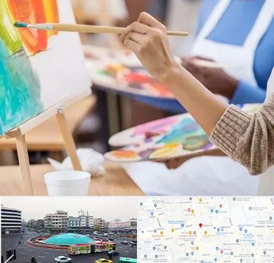 آموزشگاه هنر های تجسمی در میدان انقلاب