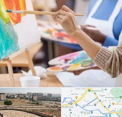 آموزشگاه هنر های تجسمی در کوی وحدت شیراز