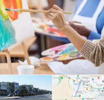 آموزشگاه هنر های تجسمی در شریعتی مشهد