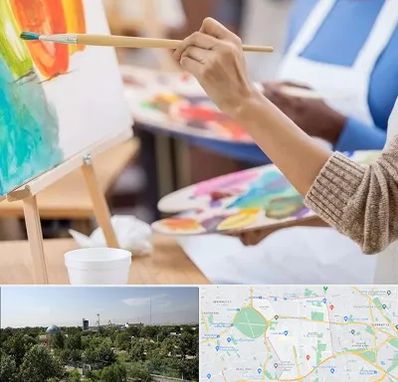 آموزشگاه هنر های تجسمی در منطقه 16 تهران