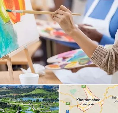 آموزشگاه هنر های تجسمی در خرم آباد