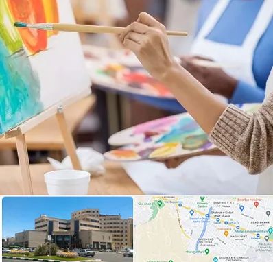 آموزشگاه هنر های تجسمی در صیاد شیرازی مشهد