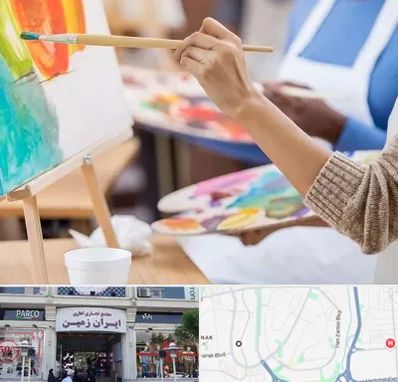 آموزشگاه هنر های تجسمی در ایران زمین