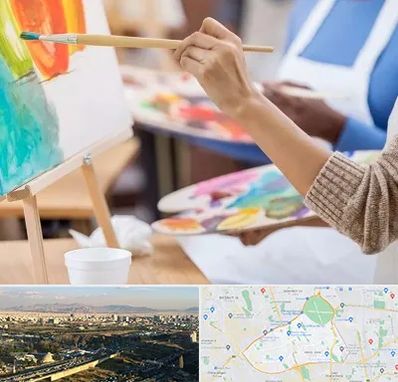 آموزشگاه هنر های تجسمی در منطقه 19 تهران