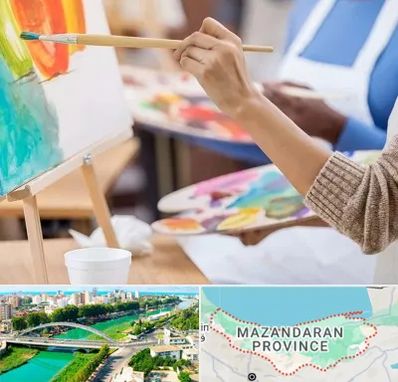 آموزشگاه هنر های تجسمی در مازندران