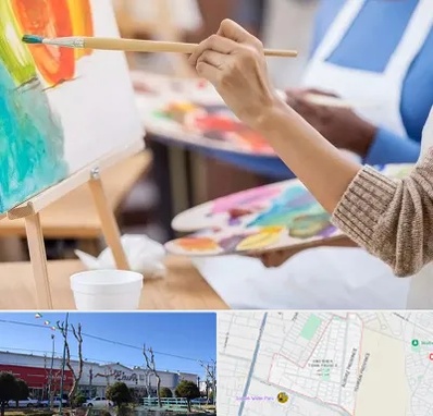 آموزشگاه هنر های تجسمی در فاز دو اندیشه