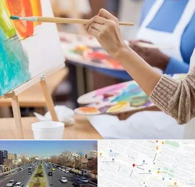 آموزشگاه هنر های تجسمی در بلوار معلم مشهد