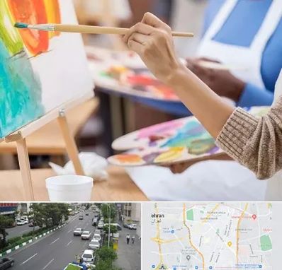 آموزشگاه هنر های تجسمی در ستارخان 