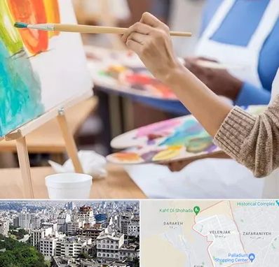 آموزشگاه هنر های تجسمی در ولنجک 