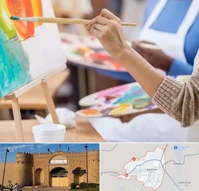 آموزشگاه هنر های تجسمی در ایرانشهر