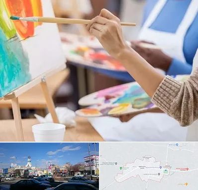 آموزشگاه هنر های تجسمی در ماهدشت کرج