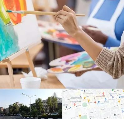 آموزشگاه هنر های تجسمی در میدان کاج