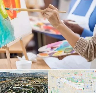 آموزشگاه هنر های تجسمی در منطقه 21 تهران