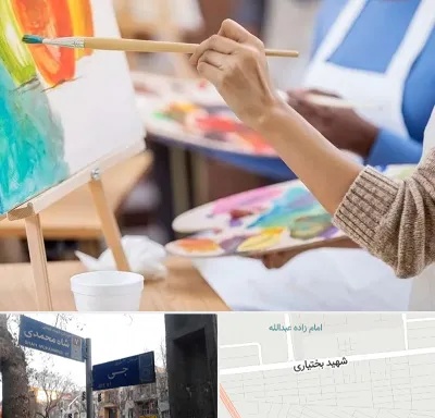 آموزشگاه هنر های تجسمی در سی متری جی