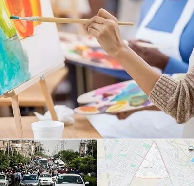 آموزشگاه هنر های تجسمی در سیدی مشهد