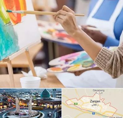 آموزشگاه هنر های تجسمی در زنجان