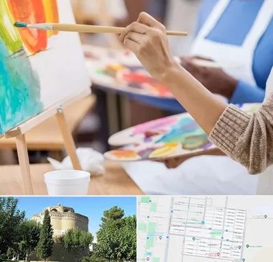 آموزشگاه هنر های تجسمی در مرداویج اصفهان