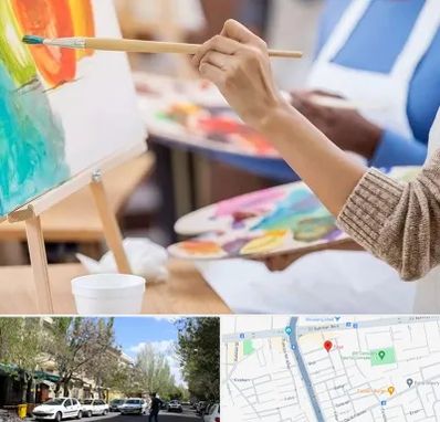 آموزشگاه هنر های تجسمی در کوی فیروز تبریز