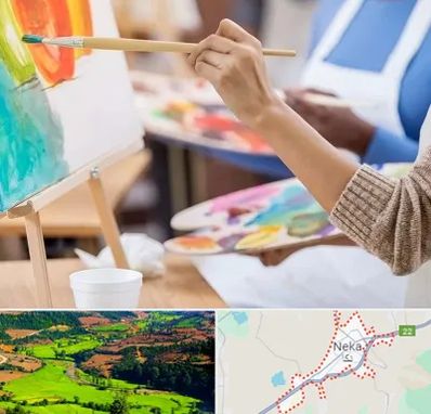 آموزشگاه هنر های تجسمی در نکا