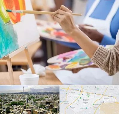 آموزشگاه هنر های تجسمی در منطقه 8 تهران